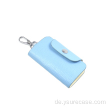 Großhandel handgefertigte Leder Keychain mit Logo